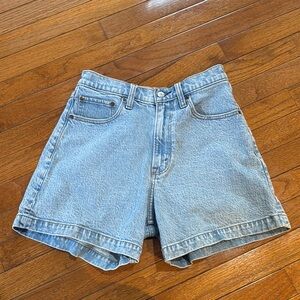Curvy love high rise dad shorts